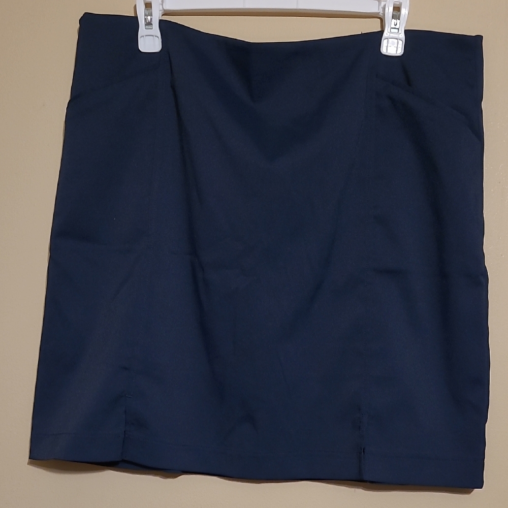 Elegant Navy Mini Skirt